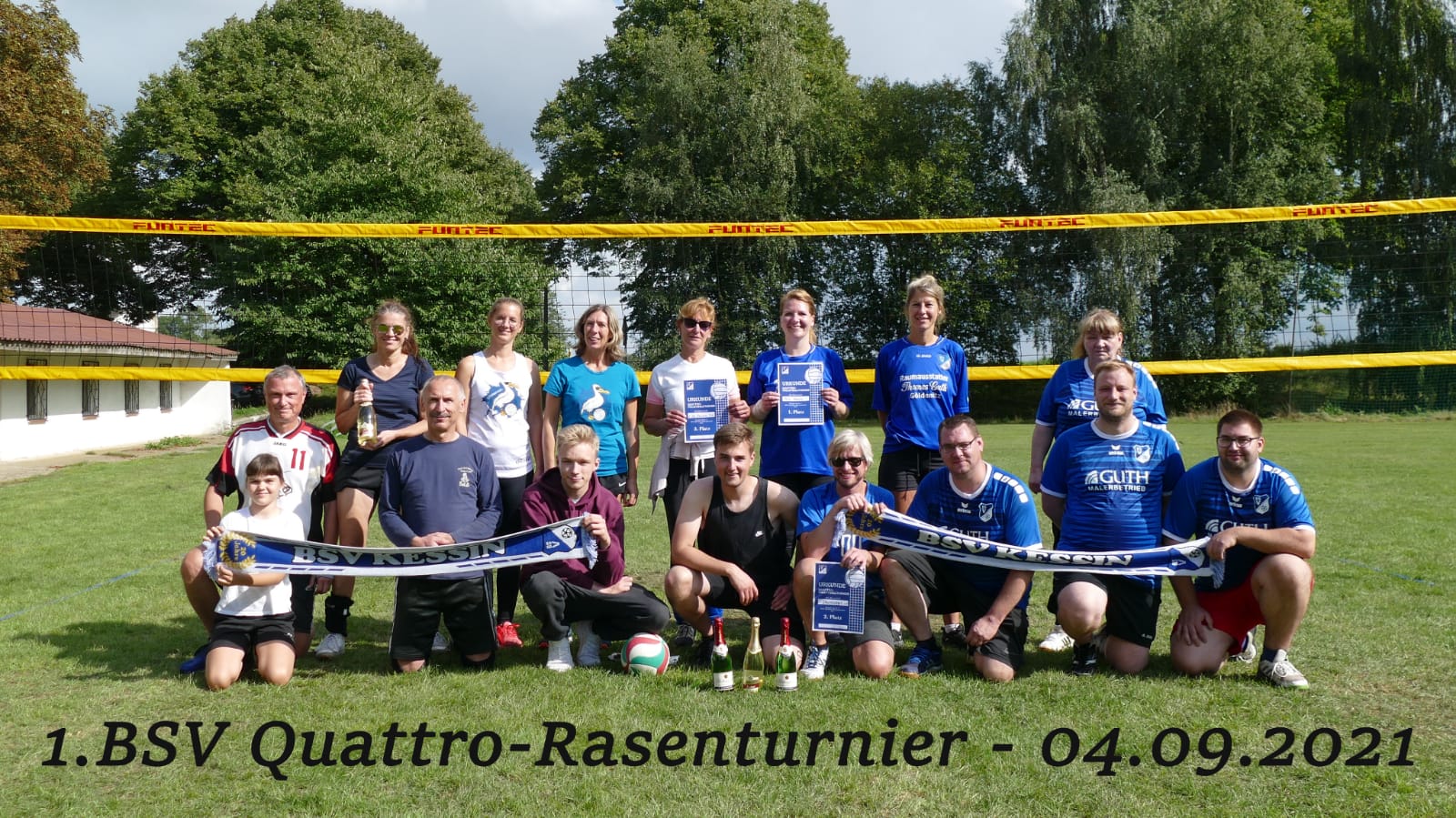 Sieg beim ersten Quattro-Rasenturnier